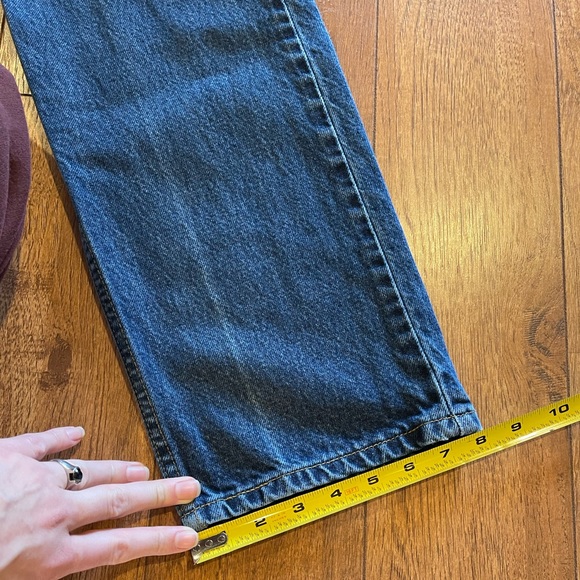 Vintage Levi’s 505 Denim Jeans 32”x33-1/2” long - Picture 5 of 9